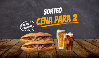 Sorteo cena para 2